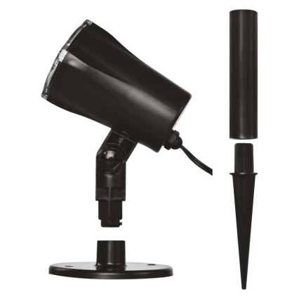 Вуличний різдвяний LED проектор LED/3,6W/230V IP44 холодний білий