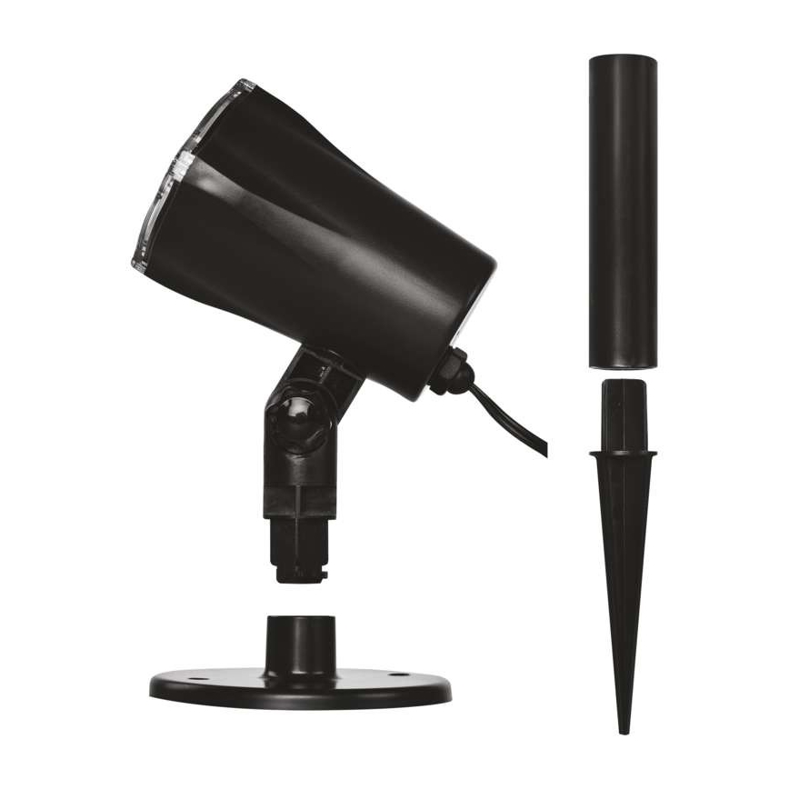 Вуличний різдвяний LED проектор LED/3,6W/230V IP44 холодний білий