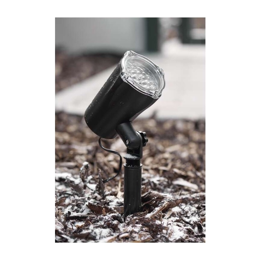 Вуличний різдвяний LED проектор LED/3,6W/230V IP44 холодний білий