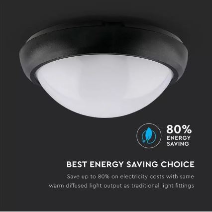 Вуличний стельовий LED світильник LED/12W/230V IP54