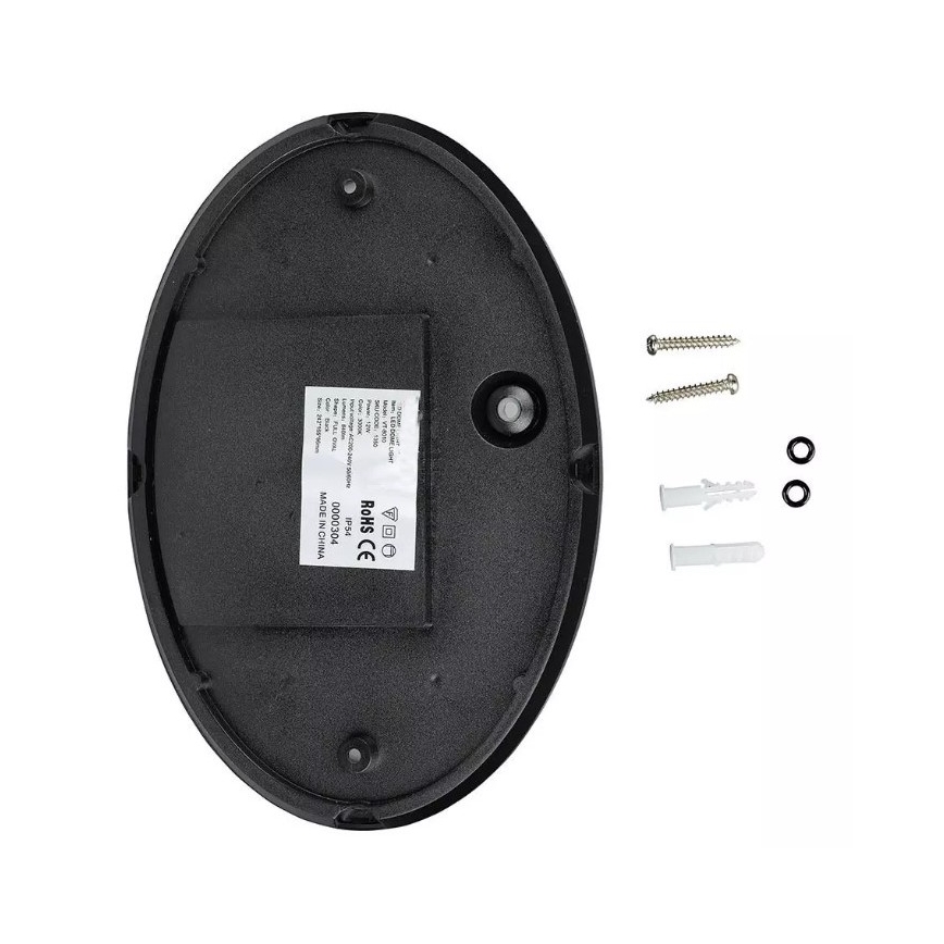 Вуличний стельовий LED світильник LED/12W/230V IP54