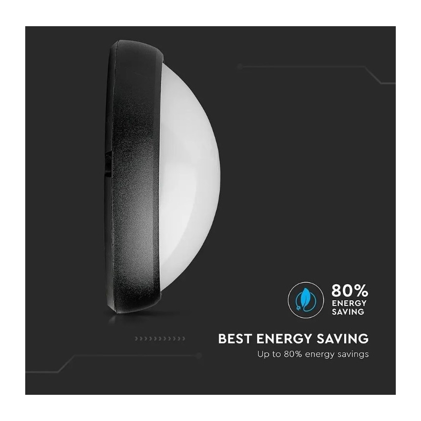 Вуличний стельовий LED світильник LED/12W/230V IP54