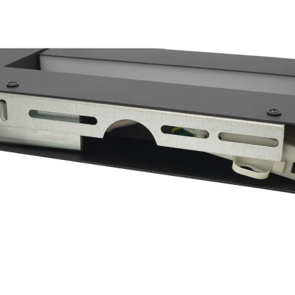 LED Гнучкий вуличний настінний світильник 2xLED/4W/230V IP54 30 см чорний