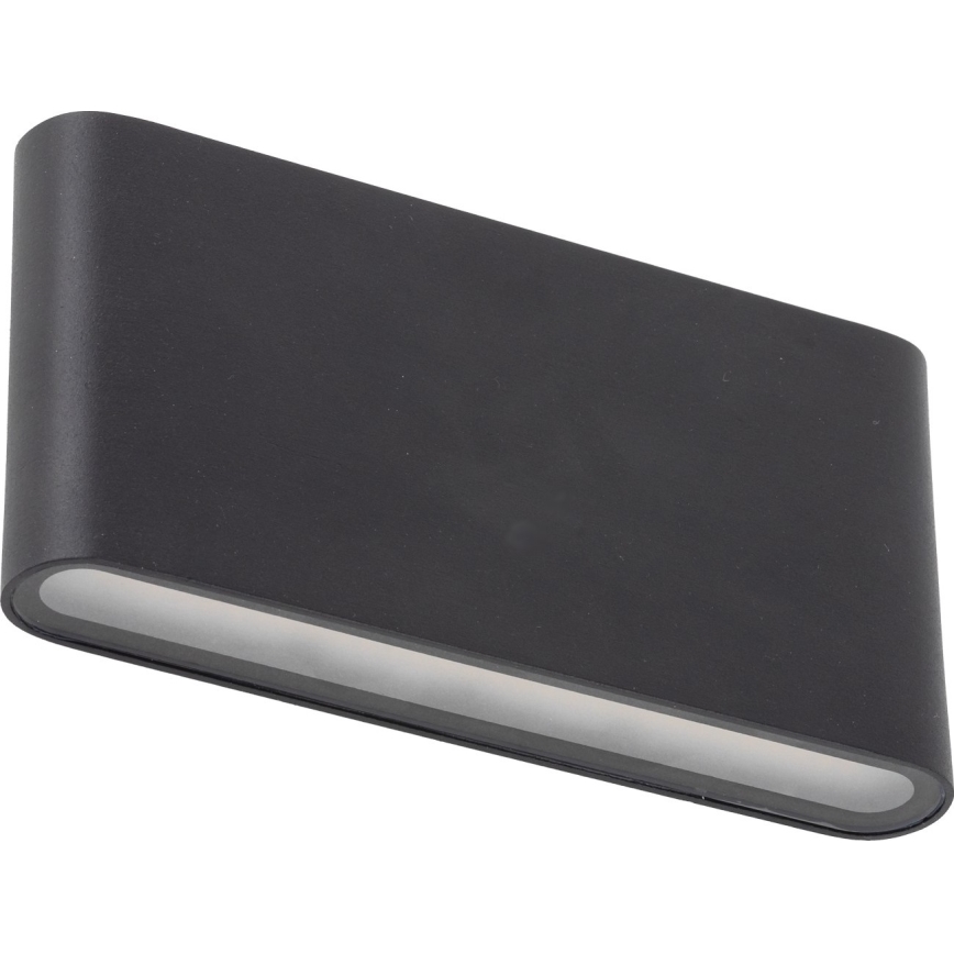 Вуличний світлодіодний настінний світильник ARWENA 2xLED/6W/230V IP54 чорний