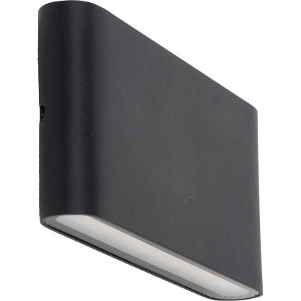 Вуличний світлодіодний настінний світильник ARWENA 2xLED/6W/230V IP54 чорний