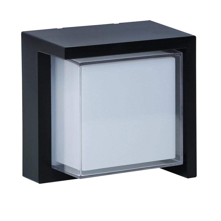 Вуличний світлодіодний настінний світильник ESSEN LED/12W/230V IP44 чорний