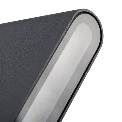 Вуличний світлодіодний настінний світильник GARTO LED/8W/230V графіт