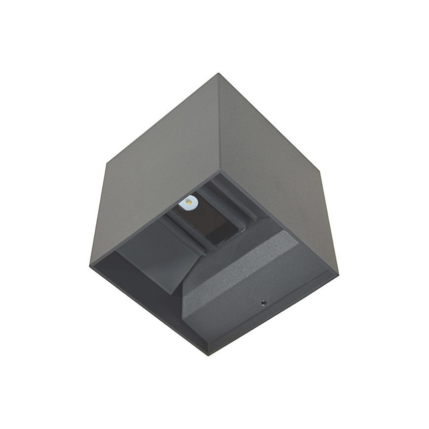 Вуличний світлодіодний настінний світильник KREON 2xLED/3W/230V IP54 3000K антрацит
