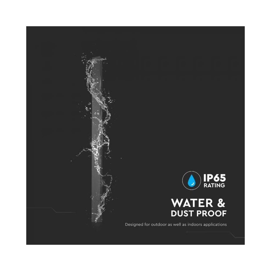 Вуличний світлодіодний настінний світильник LED/10W/230V 4000K IP65 антрацит