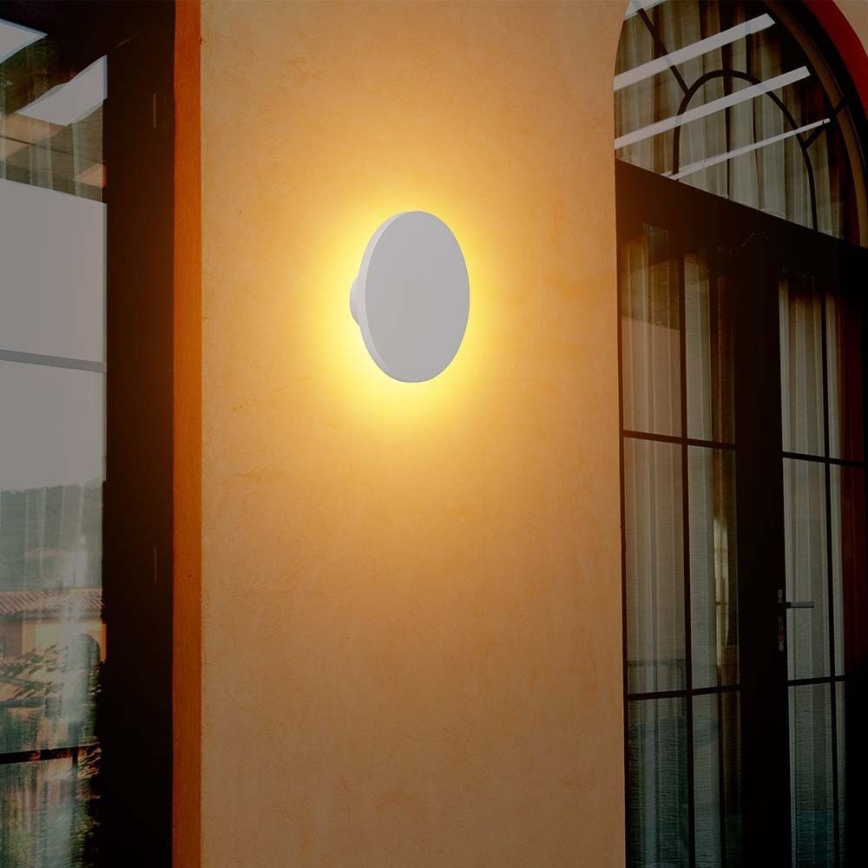 Вуличний світлодіодний настінний світильник LED/12W/230V 4000K IP65 білий