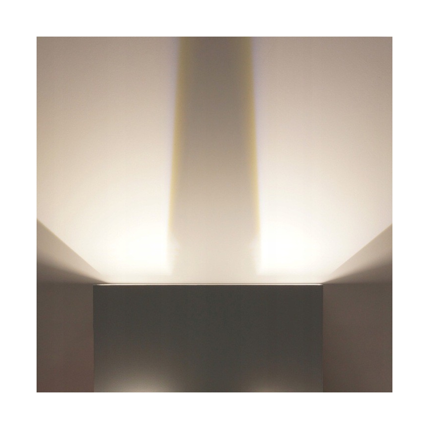 Вуличний світлодіодний настінний світильник LED/12W/230V IP54 чорний