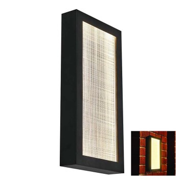 Вуличний світлодіодний настінний світильник LED/20W/230V IP65 3000K