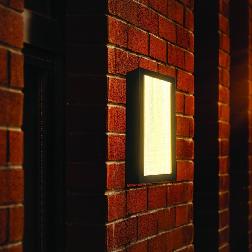 Вуличний світлодіодний настінний світильник LED/20W/230V IP65 3000K