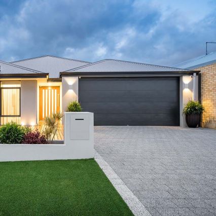 Вуличний світлодіодний настінний світильник LED/4W/230V 3000K IP65 білий