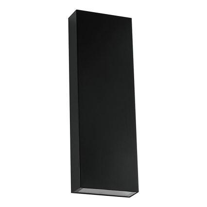 Вуличний світлодіодний настінний світильник LED/8W/230V 4000K IP65 чорний