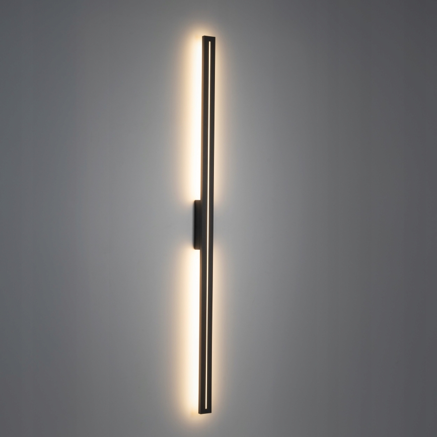 Вуличний світлодіодний настінний світильник LINEA LED/30W/230V IP65 121 см антрацит