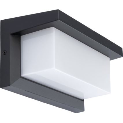 Вуличний світлодіодний настінний світильник NEELY 1xE27/9W/230V 4000K IP54 антрацит