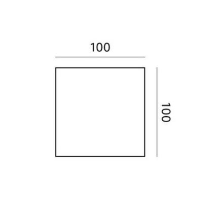 Вуличний світлодіодний настінний світильник RIKO 2xLED/4W/230V чорний IP44