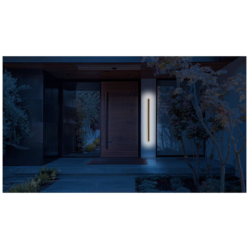 Вуличний світлодіодний настінний світильник STICK LED/28W/230V IP65 3000K 90 см