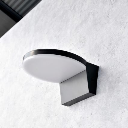 Вуличний світлодіодний настінний світильник TESA LED/10W/230V IP54 чорний