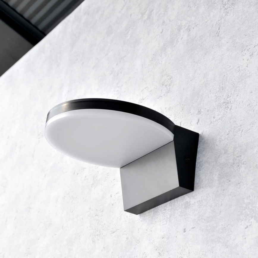 Вуличний світлодіодний настінний світильник TESA LED/10W/230V IP54 чорний