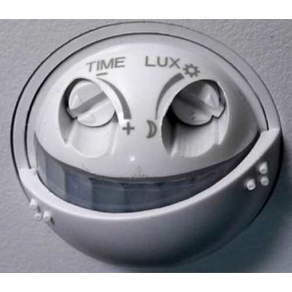 Вуличний світлодіодний настінний світильник з датчиком LED/10W/230V IP54