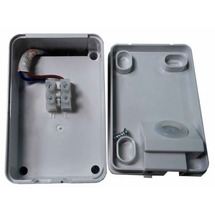 Вуличний світлодіодний настінний світильник з датчиком LED/10W/230V IP54