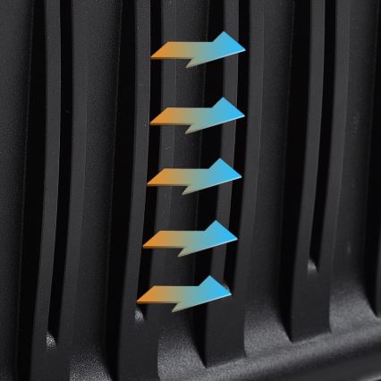 Вуличний світлодіодний прожектор LED/20W/230V 4000K IP65 чорний