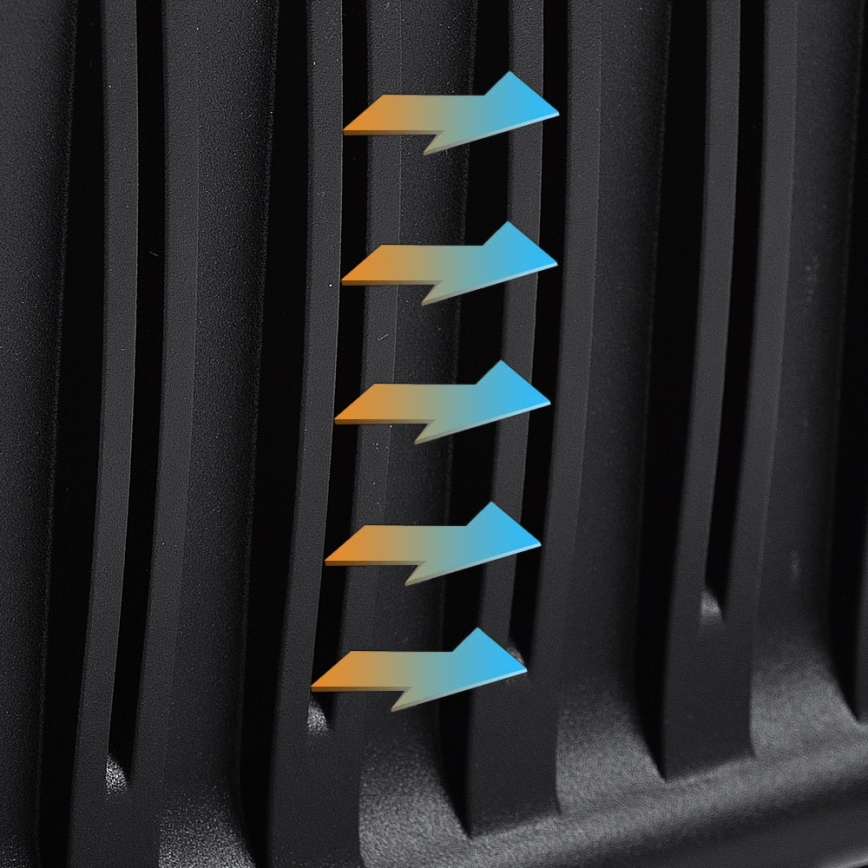 Вуличний світлодіодний прожектор LED/30W/230V 4000K IP65 чорний