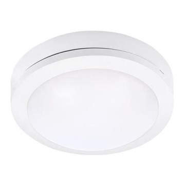 Вуличний світлодіодний стельовий світильник SIENA LED/13W/230V IP54 діаметр 17 см білий