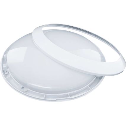 Вуличний світлодіодний стельовий світильник з датчиком RENO LED/16W/230V IP66 білий