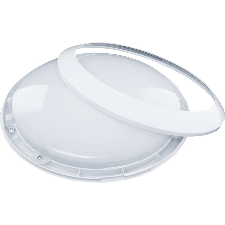 Вуличний світлодіодний стельовий світильник з датчиком RENO LED/16W/230V IP66 білий