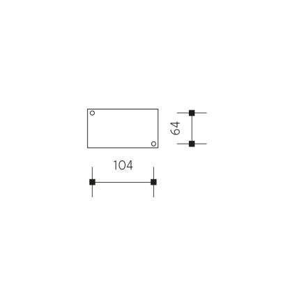 LED Вуличний настінний світильник з датчиком NATURA LED/12W/230V 4000K IP54 коричневий/антрацит