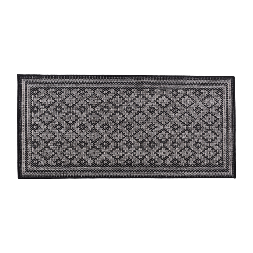 Вуличний килим EXPRESS NEW OUTDOOR 120x160 см антрацит/сірий