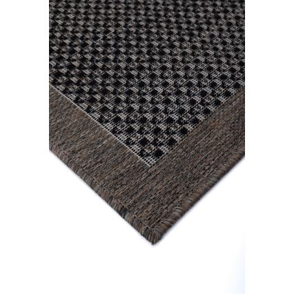 Вуличний килим EXPRESS NEW OUTDOOR 120x160 см антрацит/коричневий