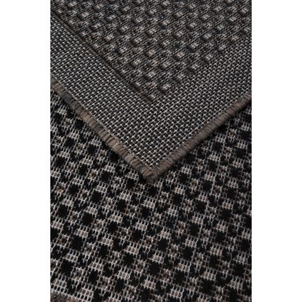 Вуличний килим EXPRESS NEW OUTDOOR 80x150 см антрацит/коричневий