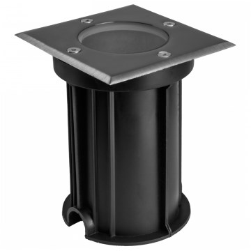Вуличний ґрунтовий світильник LUKKA CONNECT 1xGU10/4W/230V IP67 матовий хром квадратний