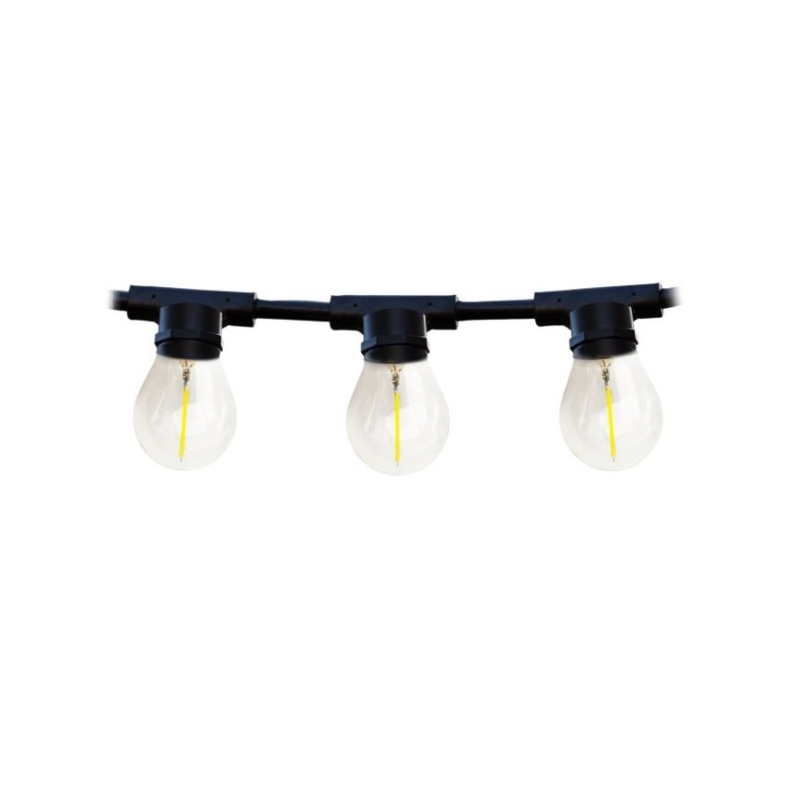 Вулична декоративна гірлянда MIMOSA 20xE27/1,3W/230V IP44 10м
