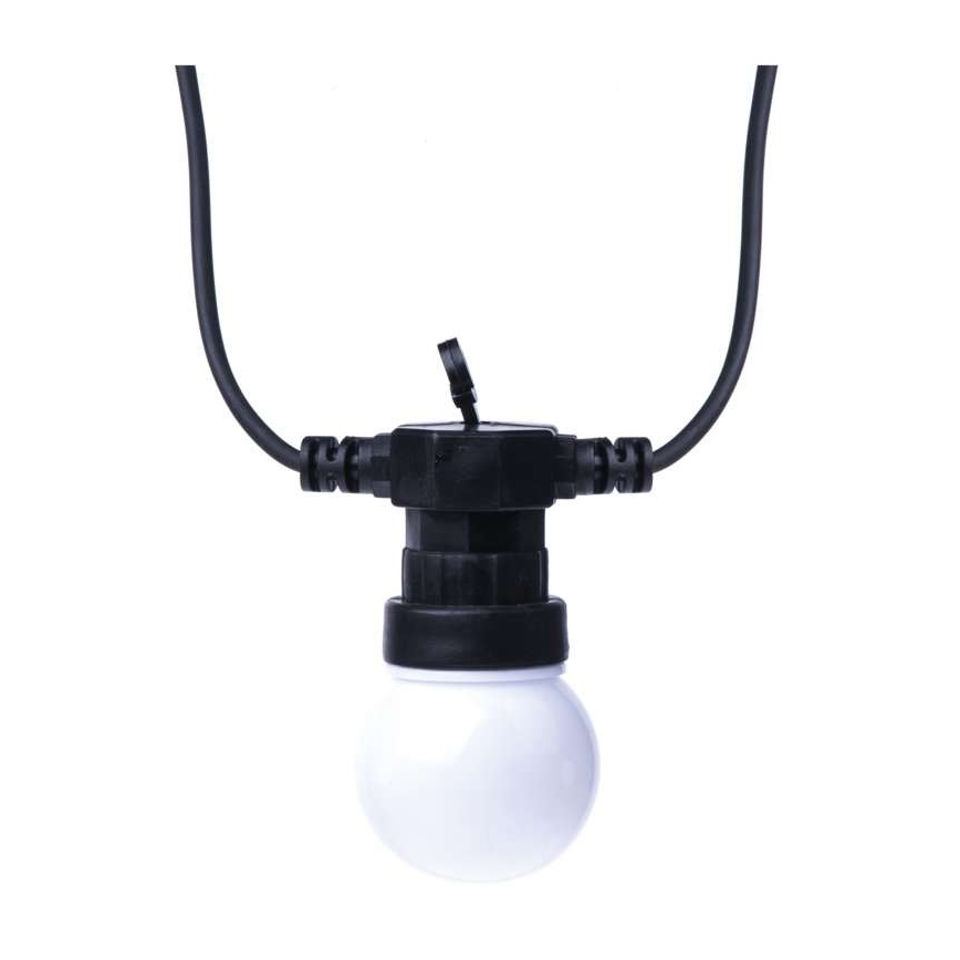 Вулична декоративна LED гірлянда 50xLED/10м IP44 білий