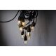 Вулична декоративна LED гірлянда GIRLANDA 10 м 10xE27/10W/230V IP44