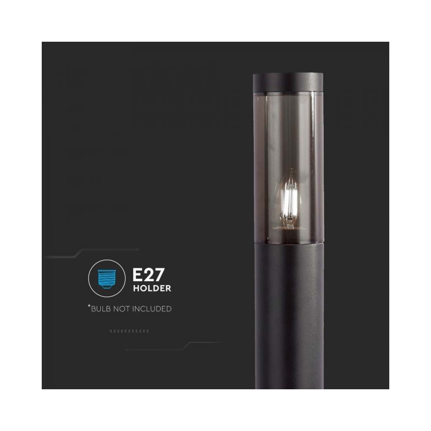 Вулична лампа 1xE27/18W/230V IP44 100 см