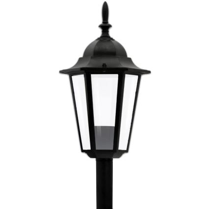 Вулична лампа 1xE27/20W/230V IP43 96,5 см чорний