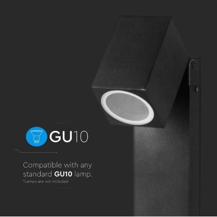 Вулична лампа 1xGU10/35W/230V IP44