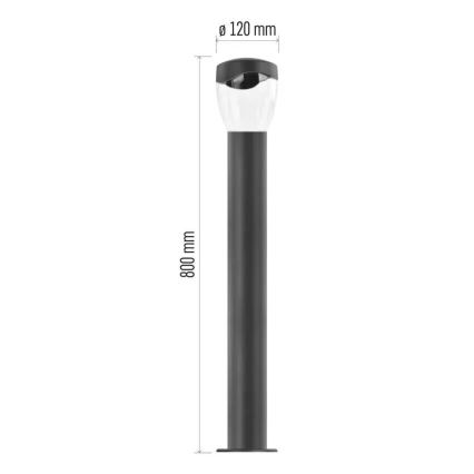 Вулична лампа ARTEO 1xE27/15W/230V IP44 80 см