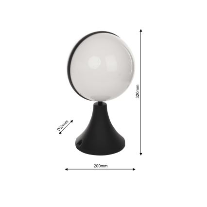 Вулична лампа CIRCULO 1xE27/40W/230V IP44