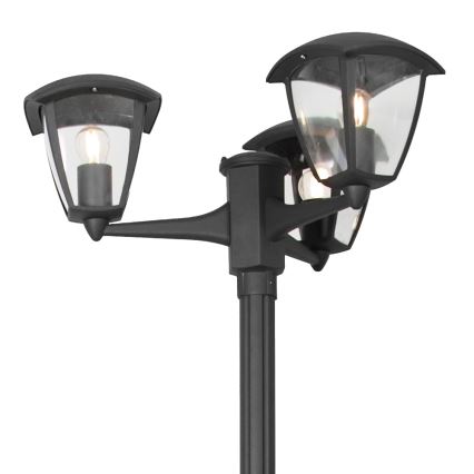 Вулична лампа LUNA 3xE27/60W/230V IP44