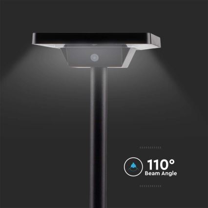 Вулична лампа на сонячній батареї 2в1 LED/2W/3,7V IP65 3000/4000/6500K
