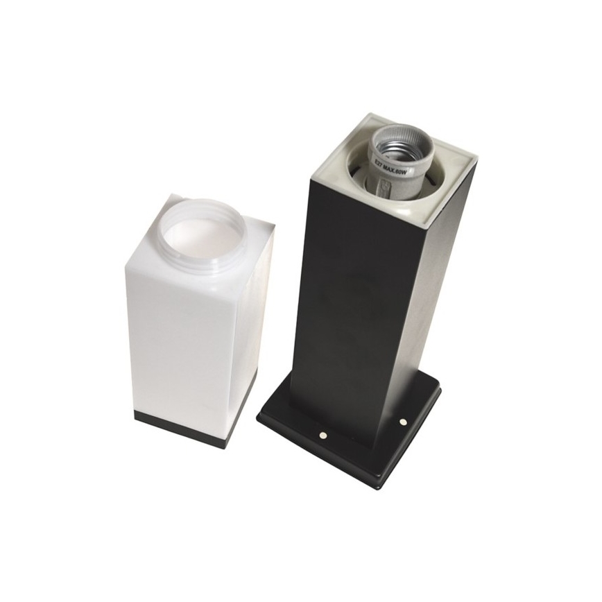 Вулична лампа SOPPA 1xE27/60W/230V IP44 65 см чорний
