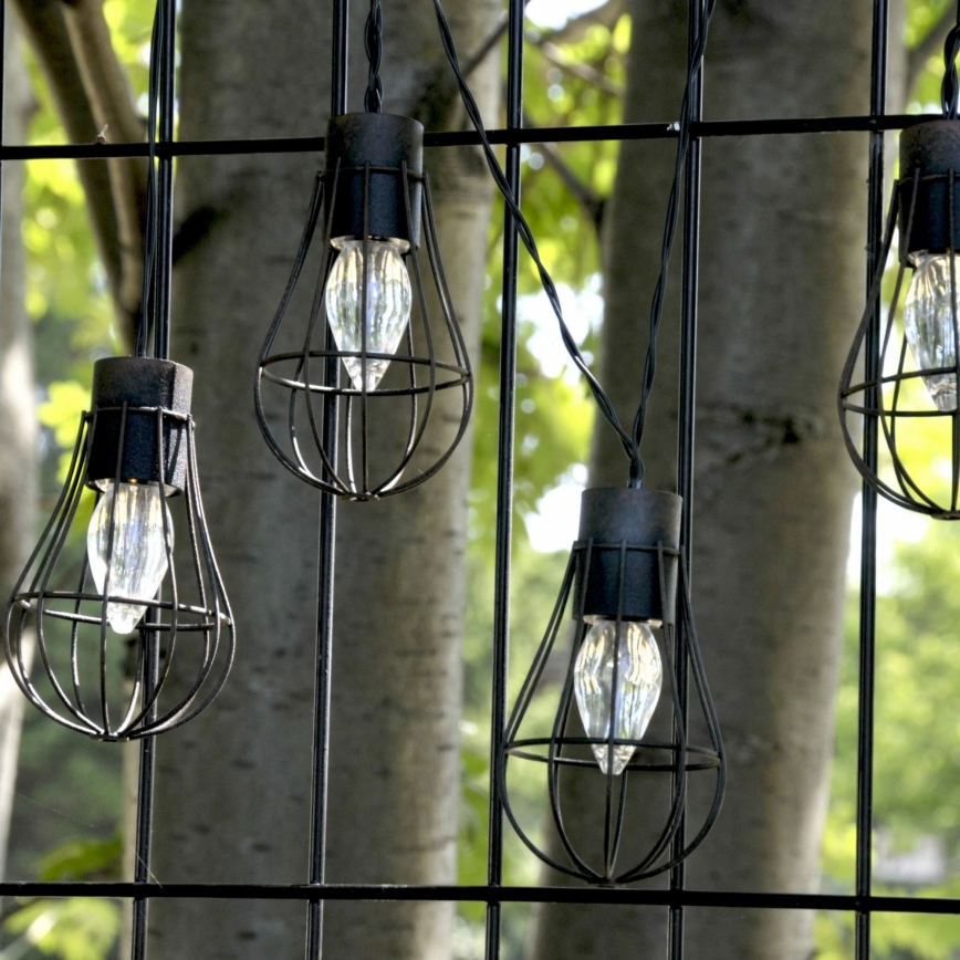 Вулична LED гірлянда на сонячній батареї 10xLED/1xAAA 3,8 м IP44