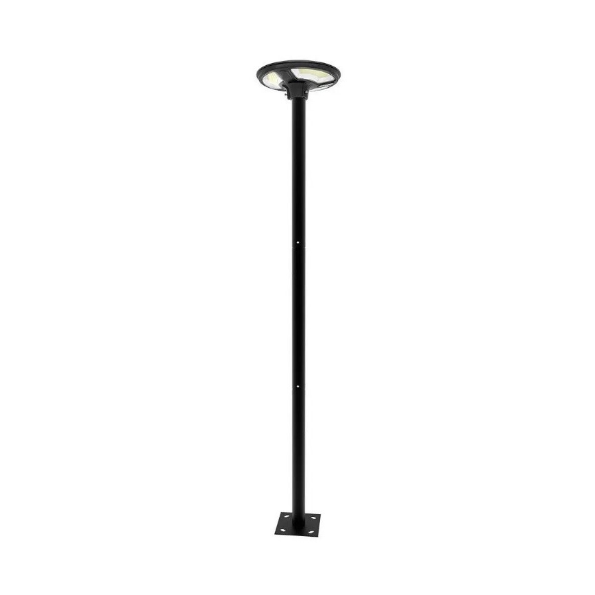 Вулична LED лампа на сонячній батареї з датчиком LED/10W/3,2V 6500K IP65 25000 mAh + пульт дистанційного керування